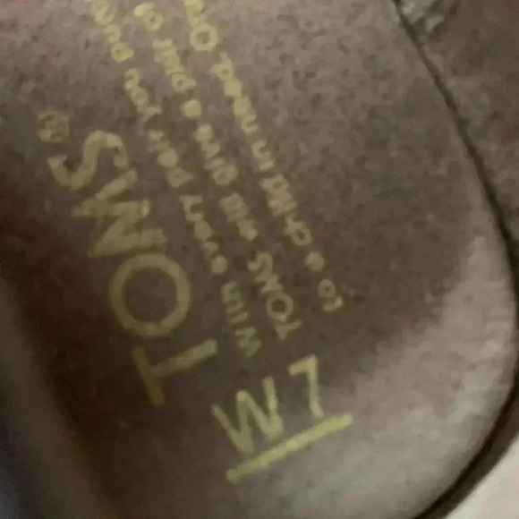 Toms Sparkling Wedge Shoes - Picture 4 of 7